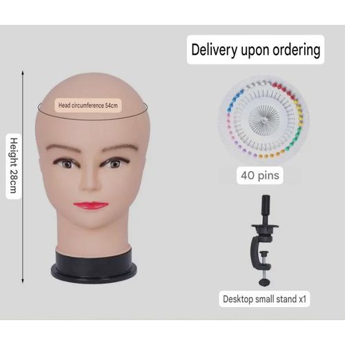 Mannequin Bald Dummy Head With Clamp And Pin Item | Buy Mannequin Bald Dummy Head With Clamp And Pin | SPOP Enterprise Global